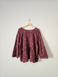 Madewell Floral Embroidered Top (1X)