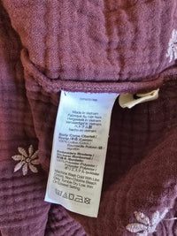 Madewell Floral Embroidered Top (1X)