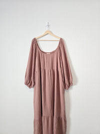 NEW Cotton Gauze Maxi Dress (2X)