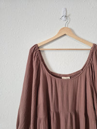 NEW Cotton Gauze Maxi Dress (2X)