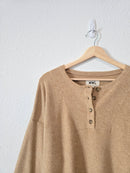 Madewell Cozy Henley Top (L)