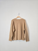 Madewell Cozy Henley Top (L)