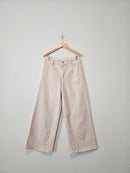 Ecru Wide Leg Jeans (10)