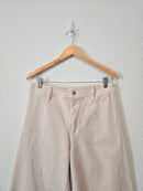 Ecru Wide Leg Jeans (10)