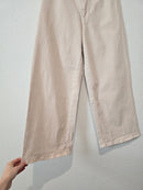 Ecru Wide Leg Jeans (10)
