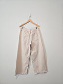 Ecru Wide Leg Jeans (10)