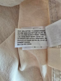 Ecru Wide Leg Jeans (10)