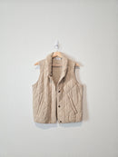 Quilted Snap Button Vest (S)