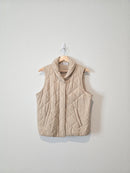 Quilted Snap Button Vest (S)