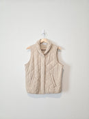Quilted Snap Button Vest (S)
