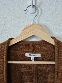 Madewell Burnt Orange Cardigan (S)