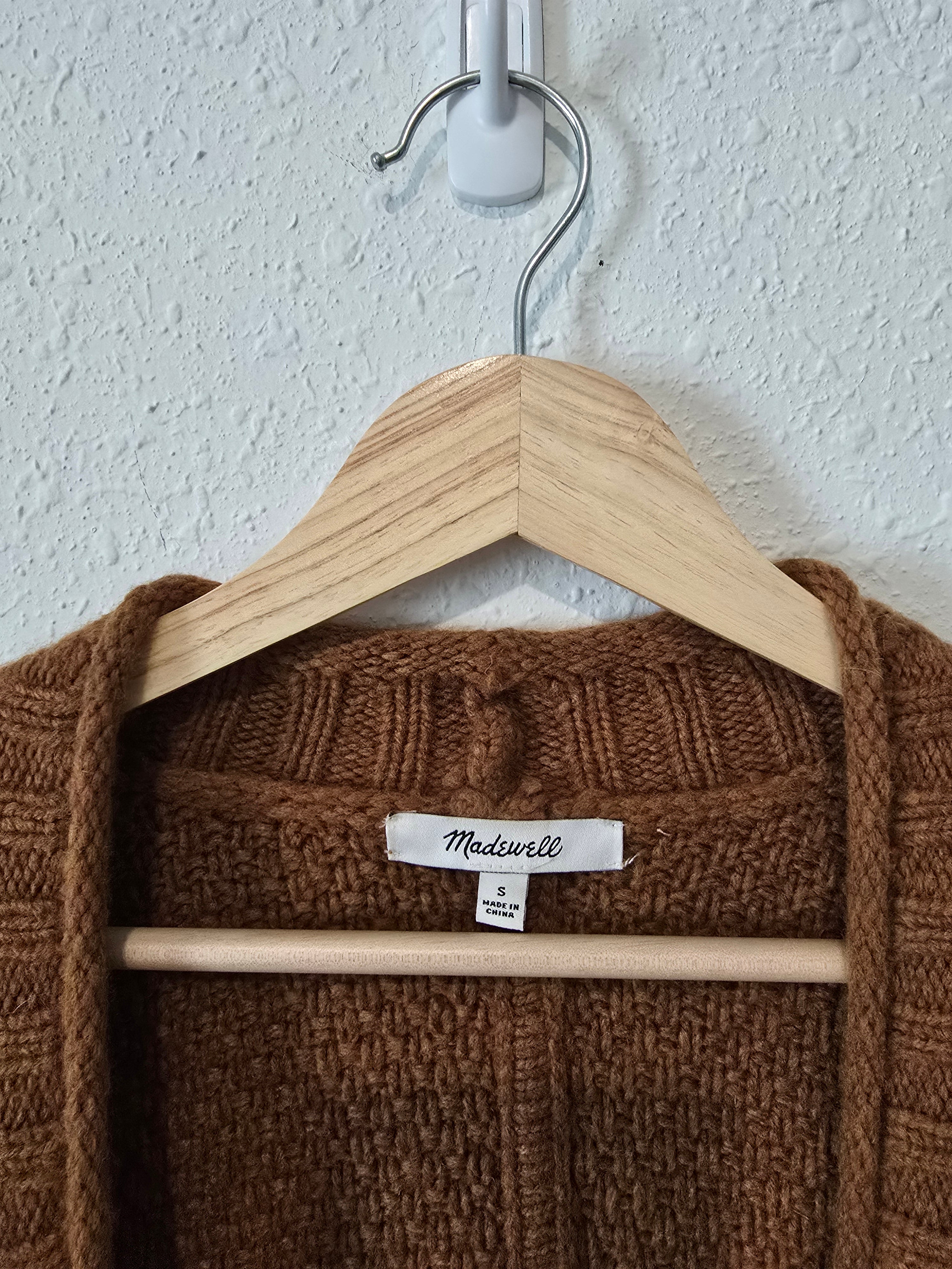 Madewell Burnt Orange Cardigan (S)