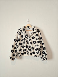 Papermoon Floral Sherpa Jacket (S)