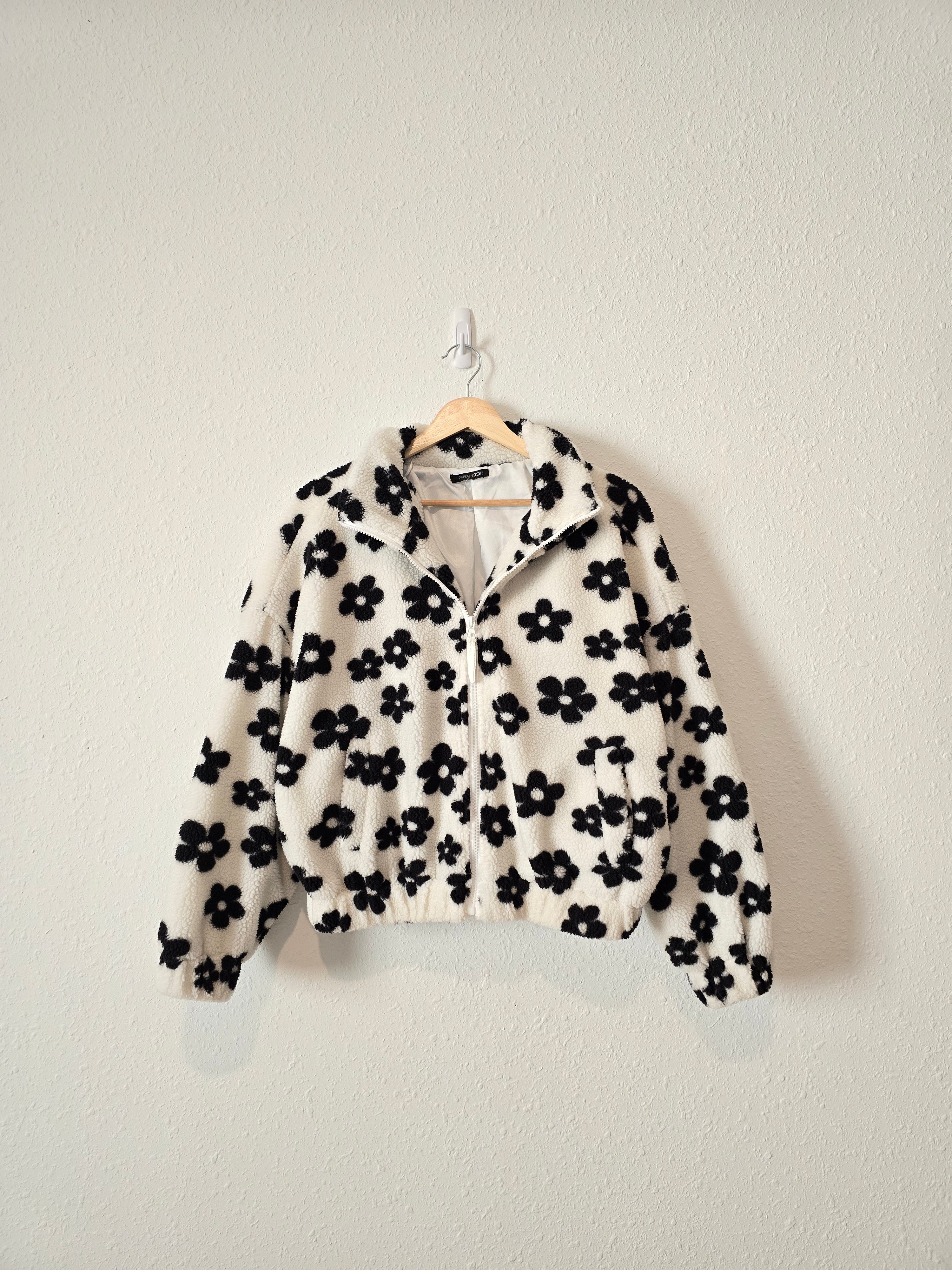 Papermoon Floral Sherpa Jacket (S)