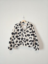 Papermoon Floral Sherpa Jacket (S)