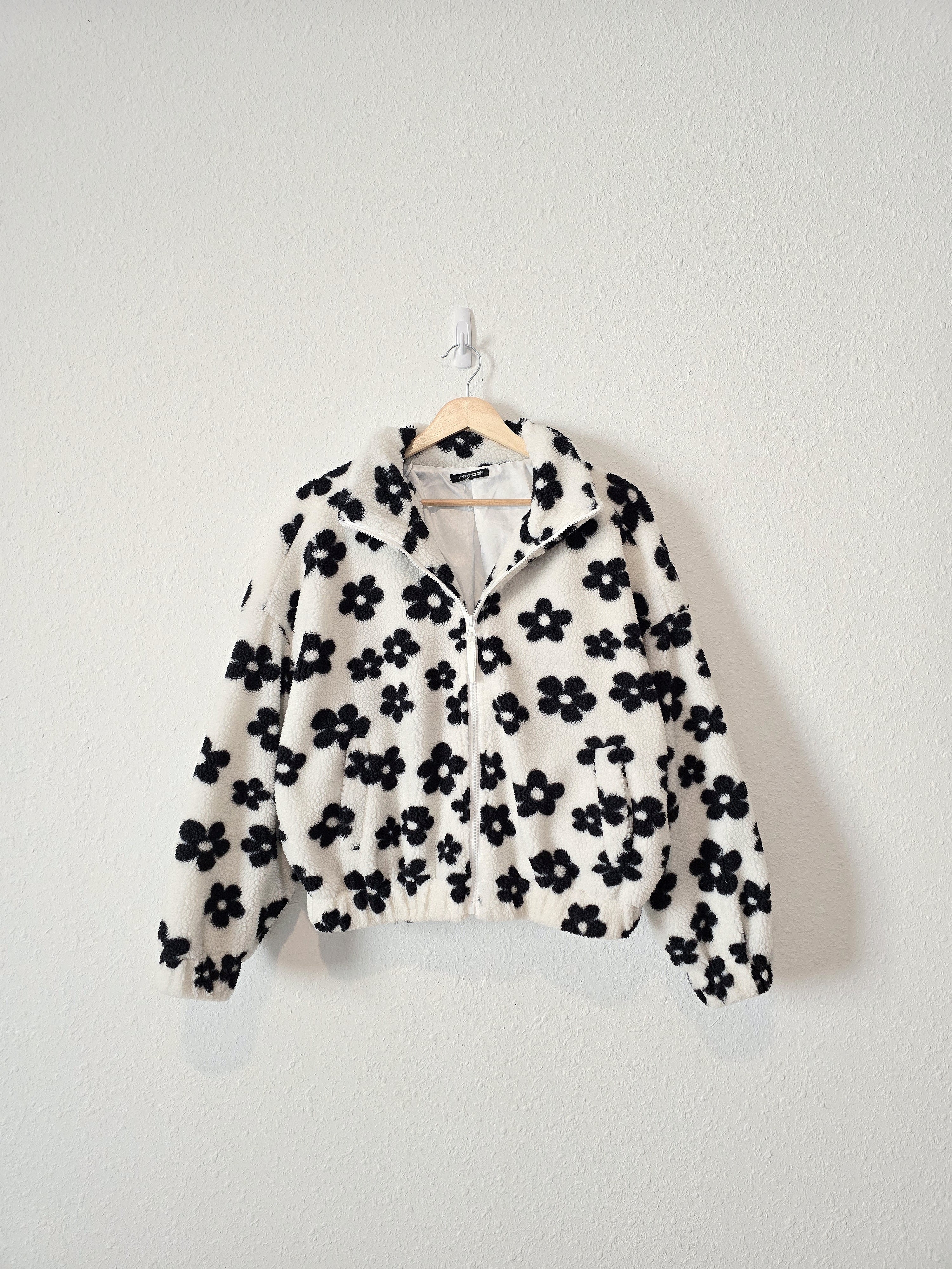 Papermoon Floral Sherpa Jacket (S)