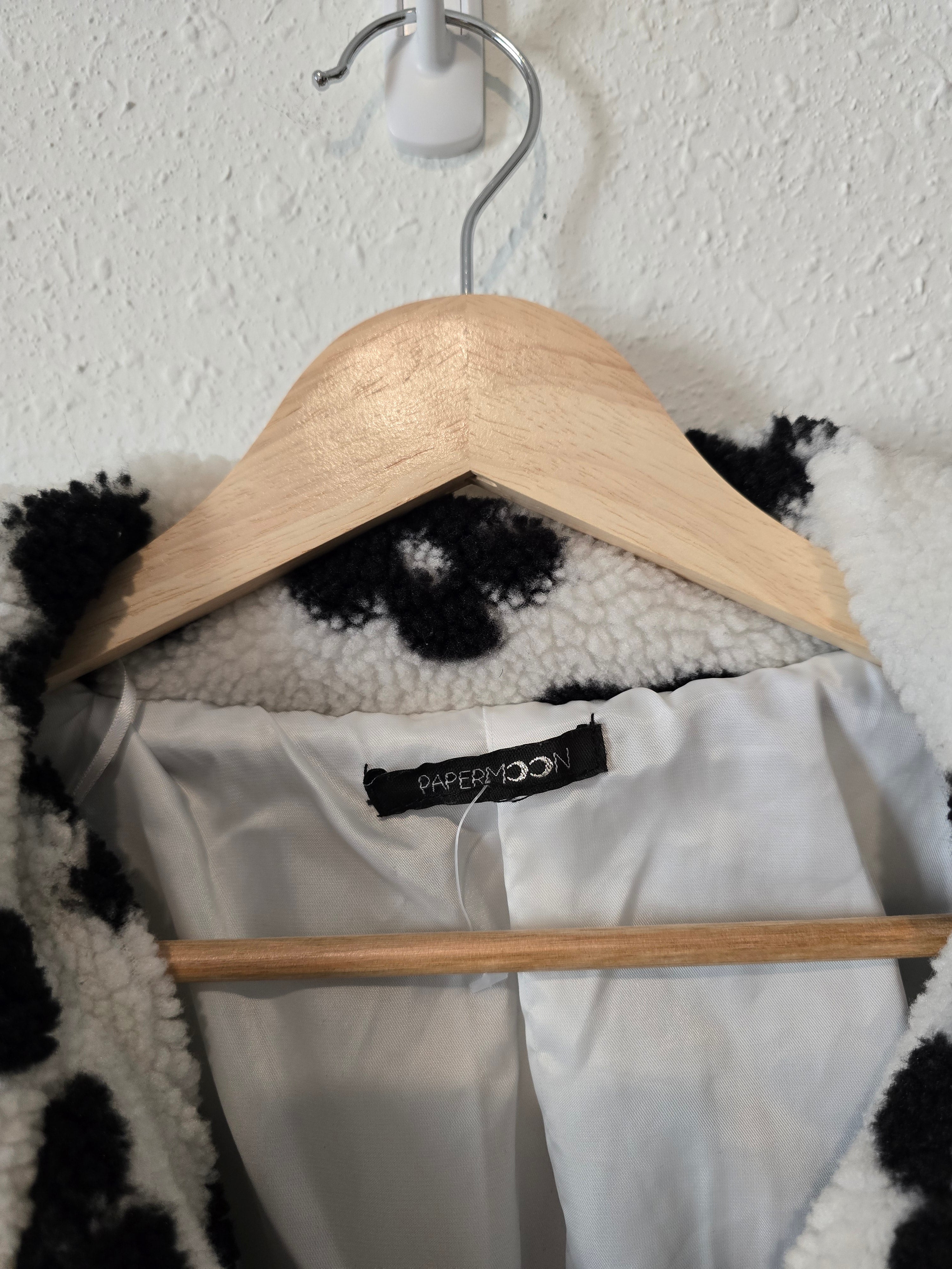 Papermoon Floral Sherpa Jacket (S)