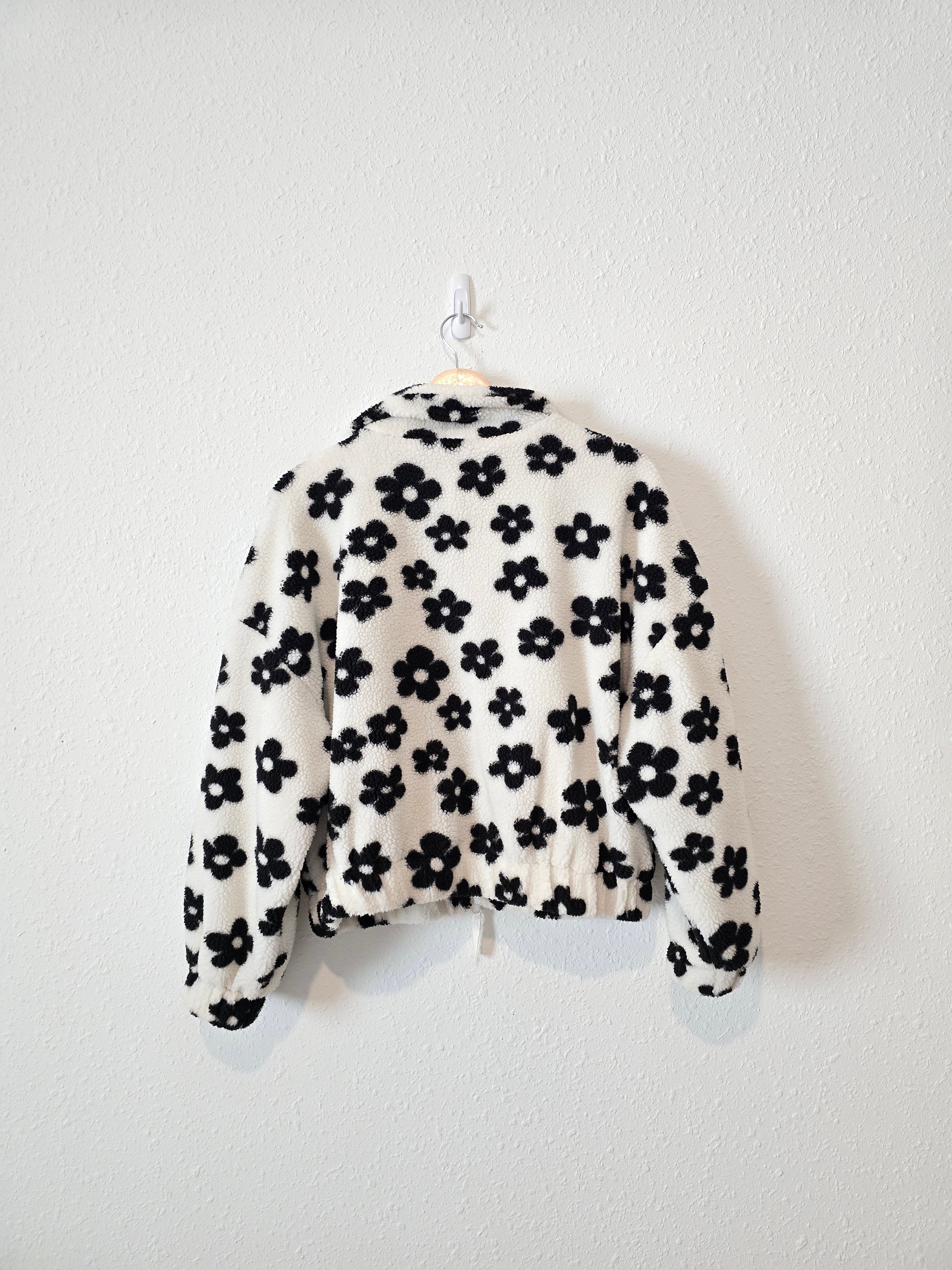 Papermoon Floral Sherpa Jacket (S)
