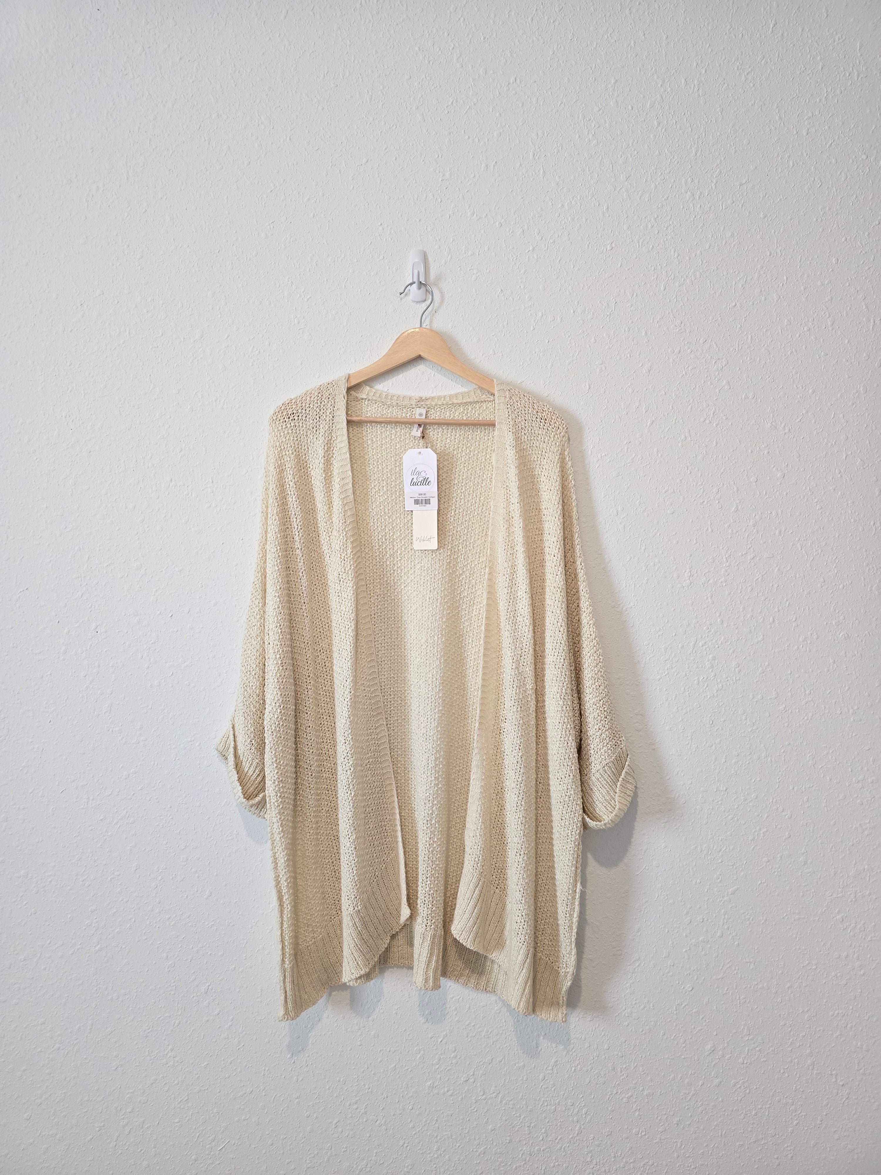 NEW Textured Slouchy Cardigan (M)