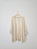 NEW Textured Slouchy Cardigan (M)