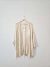 NEW Textured Slouchy Cardigan (M)