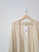 NEW Textured Slouchy Cardigan (M)