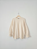 Vintage Textured Cotton Sweater (L)