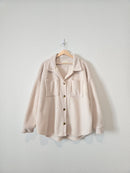 Oversized Sherpa Shacket (L)