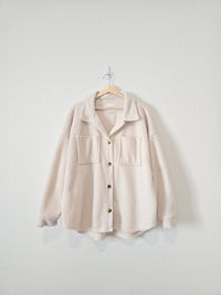 Oversized Sherpa Shacket (L)