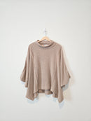 Free People Oversized Poncho Sweater (M)