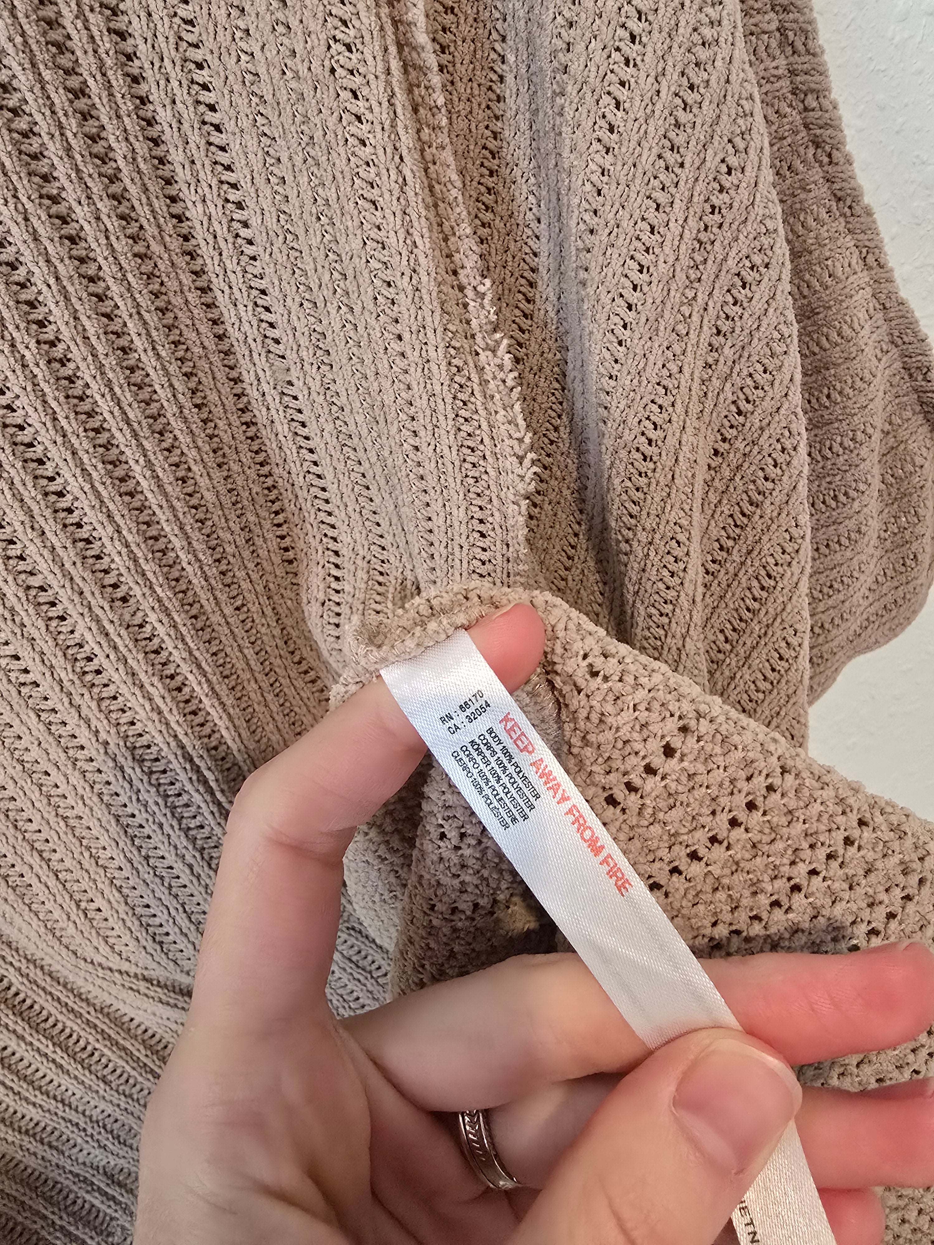 Free People Oversized Poncho Sweater (M)