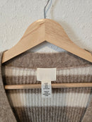 Striped V Neck Sweater (M)