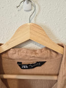 Zara 100% Linen Button Up (XL)