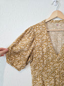 Faherty Floral Maxi Dress (S)