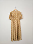 Faherty Floral Maxi Dress (S)