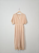 Wide Leg Eyelet Jumpsuit (S)