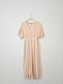 Wide Leg Eyelet Jumpsuit (S)