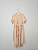 Wide Leg Eyelet Jumpsuit (S)