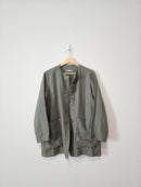 Linenfox Green Linen Jacket (S/M)