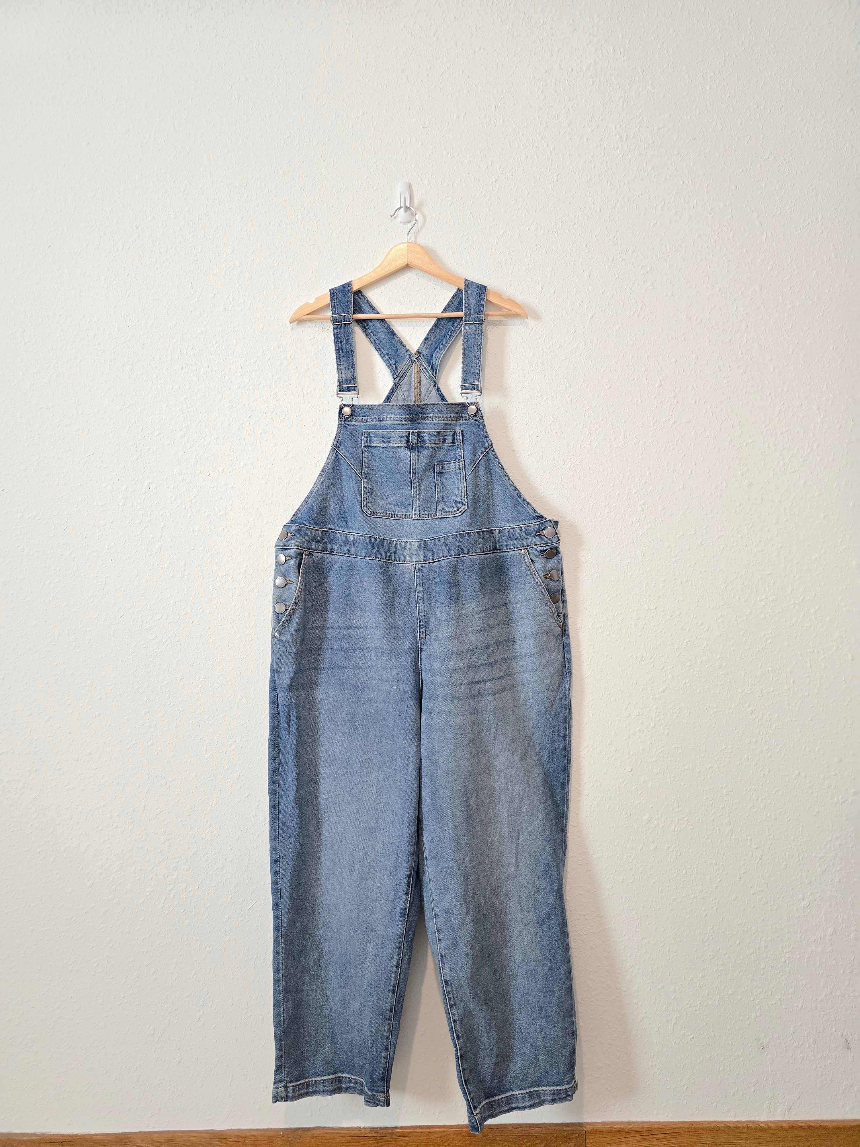Relaxed Denim Overalls (18)