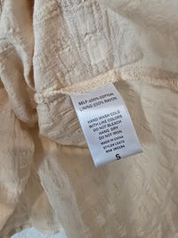 By Together Smocked Puff Sleeve Top (S)