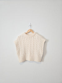 Zara Cable Knit Sweater Vest (L)