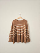 Gap Brown Striped Sweater (M)