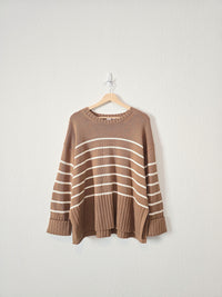 Gap Brown Striped Sweater (M)