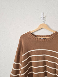 Gap Brown Striped Sweater (M)