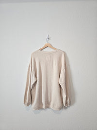 Aerie Oversized Crew Sweatshirt (S)