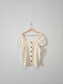 Madewell Square Neck Top (S)