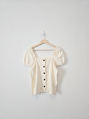 Madewell Square Neck Top (S)