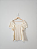 Madewell Square Neck Top (S)