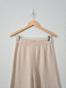 Wide Leg Knit Pants (M)